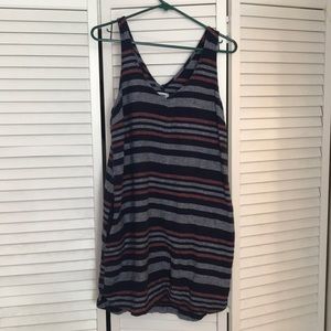 Blue, Red, and White Striped Old Navy Dress